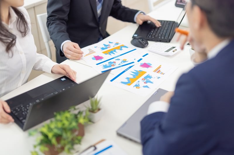 ビジネスミーティングの写真